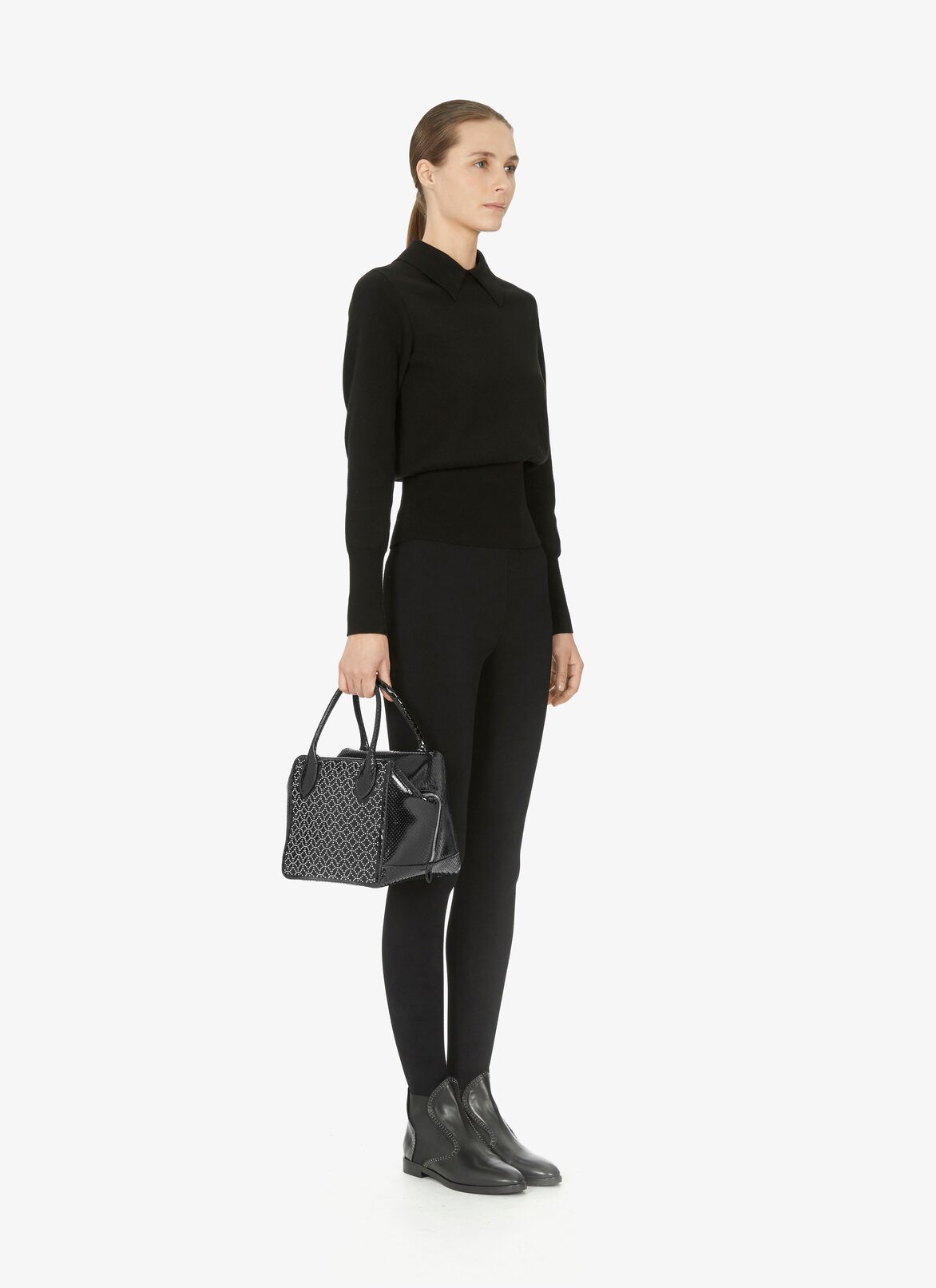 Sac À Main Elga 23 ALAÏA SAC À MAIN ELGA 23 NOIR